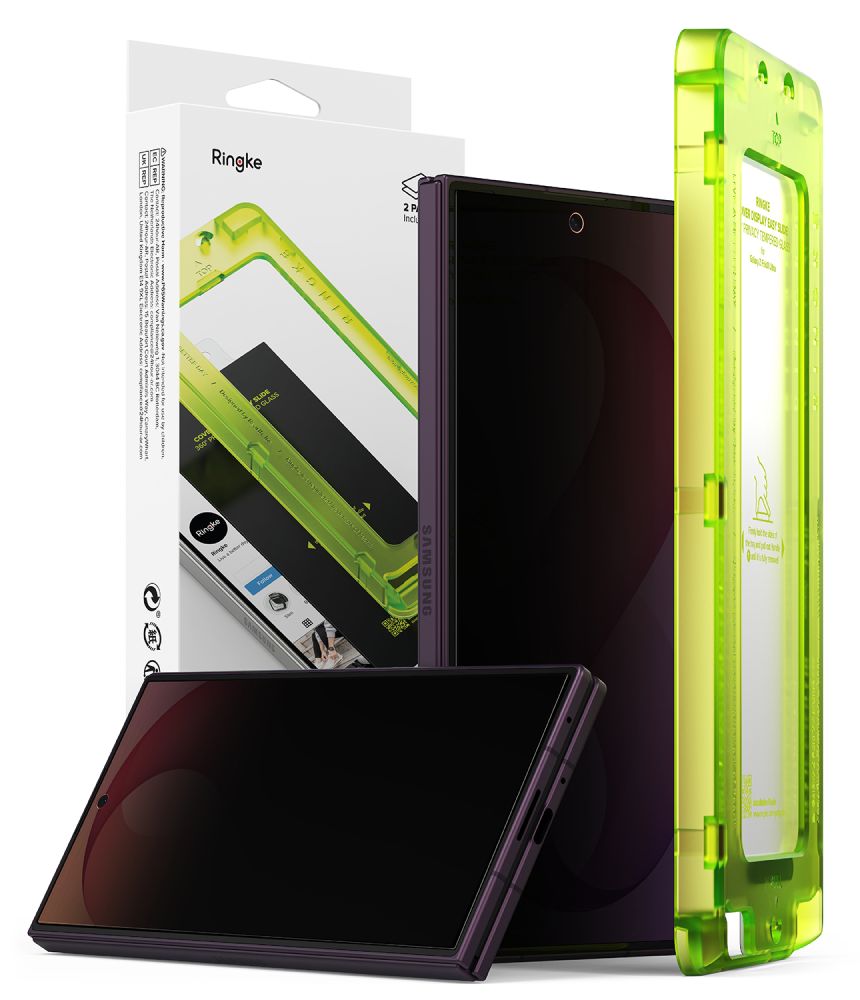 Ringke Easy Slide Privacy 360 -karkailulasi, 2 kpl, Samsung Galaxy Z Fold 8 Ultra -mallille