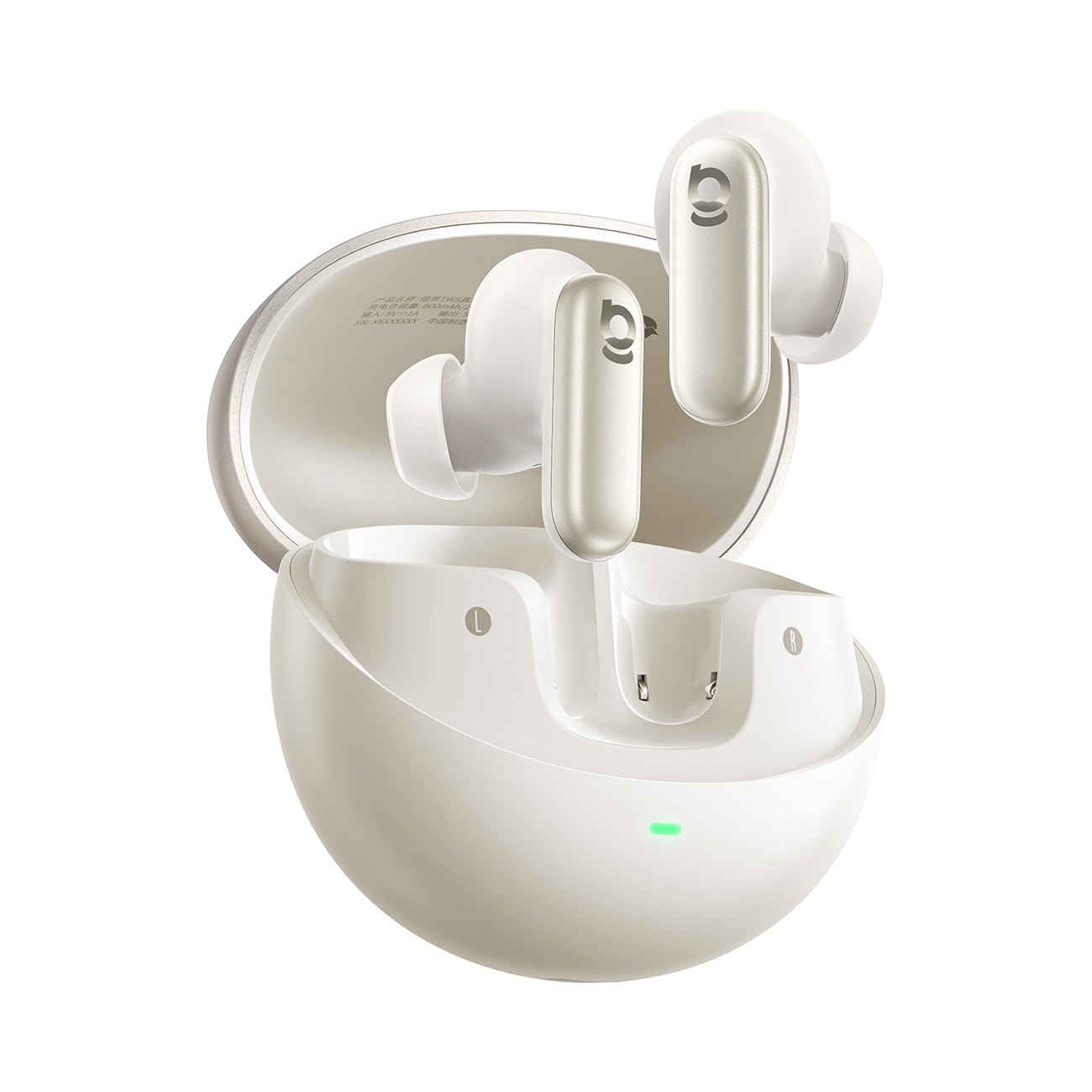 Baseus Inspire XP1 langattomat kuulokkeet – ääni: Bose, ANC, Dolby Audio, väri: Milky Way