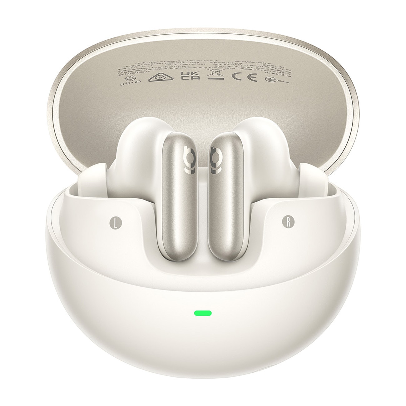 Baseus Inspire XP1 langattomat kuulokkeet – ääni: Bose, ANC, Dolby Audio, väri: Milky Way