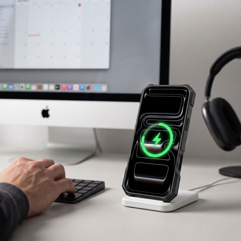 Tech-Protect MagForce MagSafe -suojakotelo iPhone 17 Pro / 18 Pro:lle – mattamusta