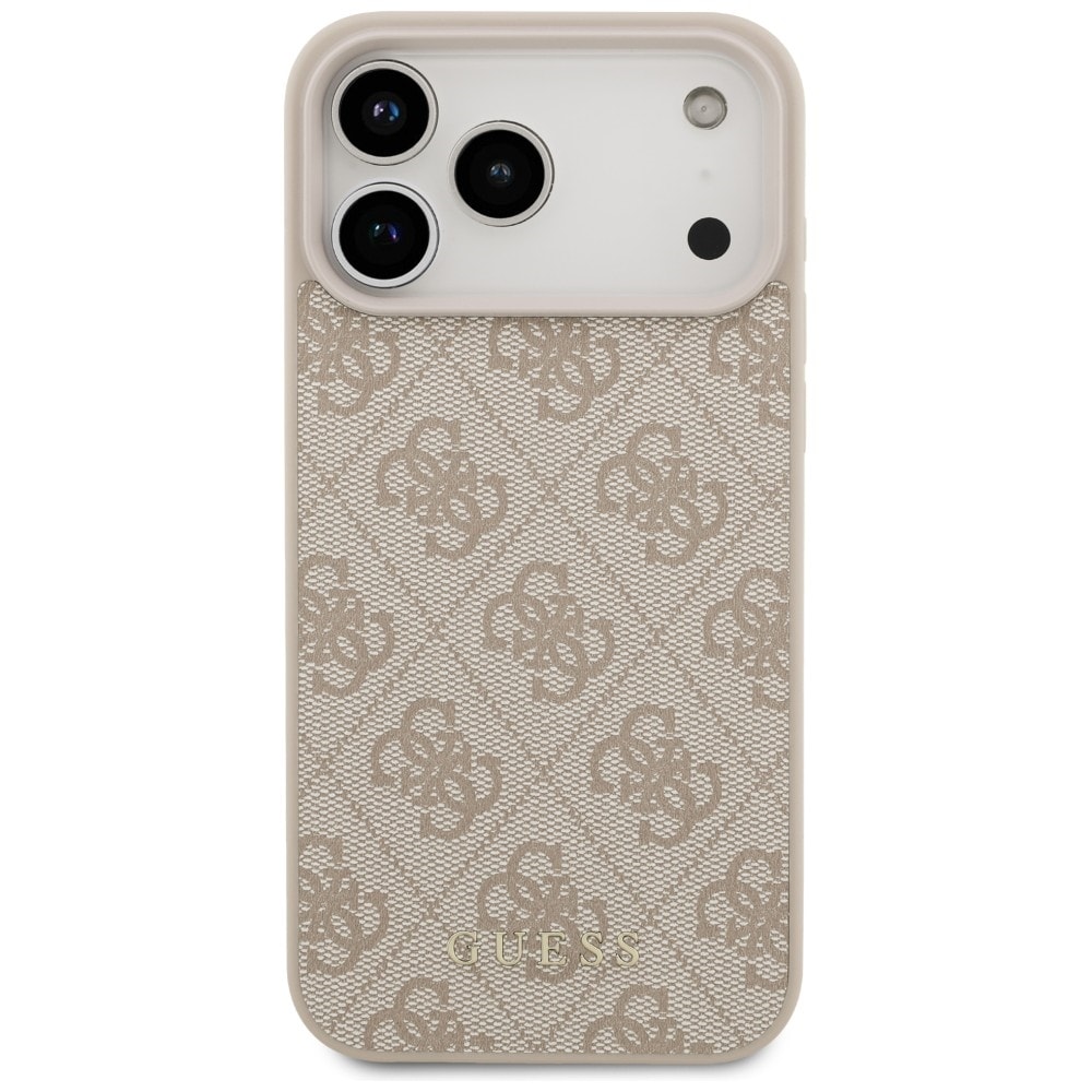 Guess 4G Classic -kotelo iPhone 17 Pro Max / 18 Pro Max - vaaleanpunainen