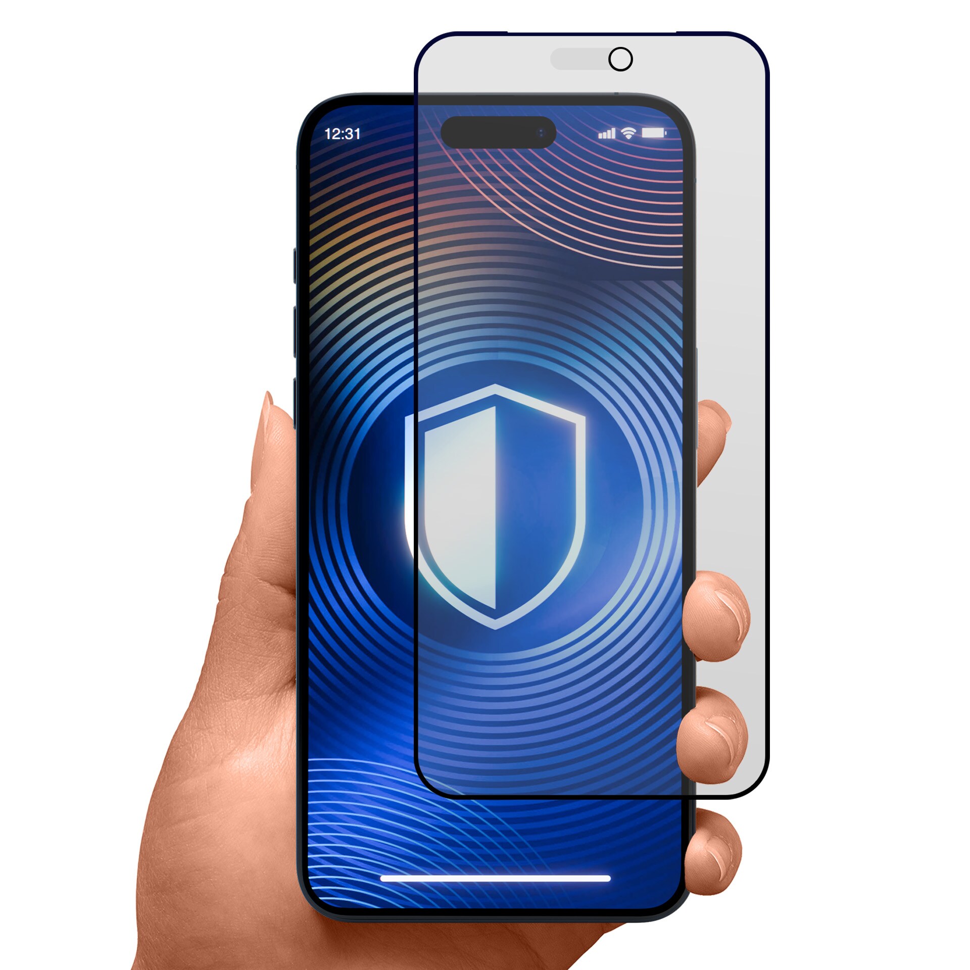 3mk HardGlass Matt Max Privacy -karkaistu lasi iPhone 18 Pro Maxille