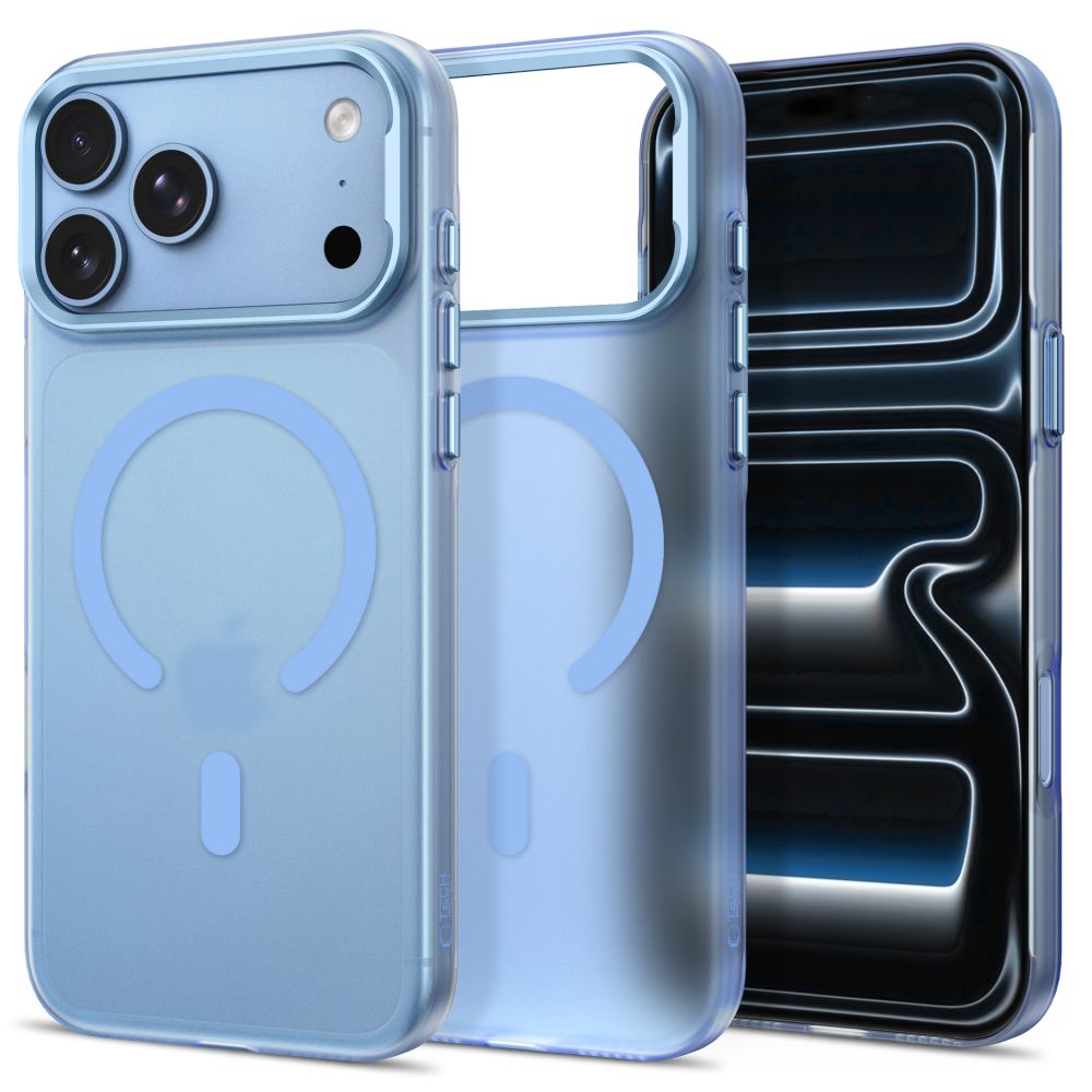 Tech-Protect MagZero MagSafe -suojakotelo iPhone 17 Pro / 18 Pro - vaaleansininen, mattapintainen