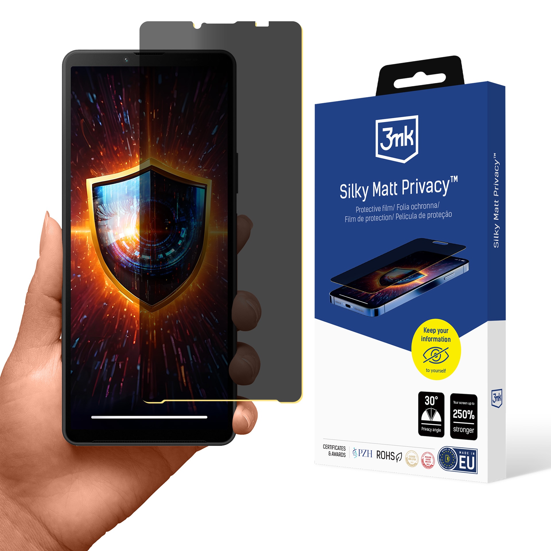 3mk Silky Matt -näytönsuojakalvo Sony Xperia 10 V:lle