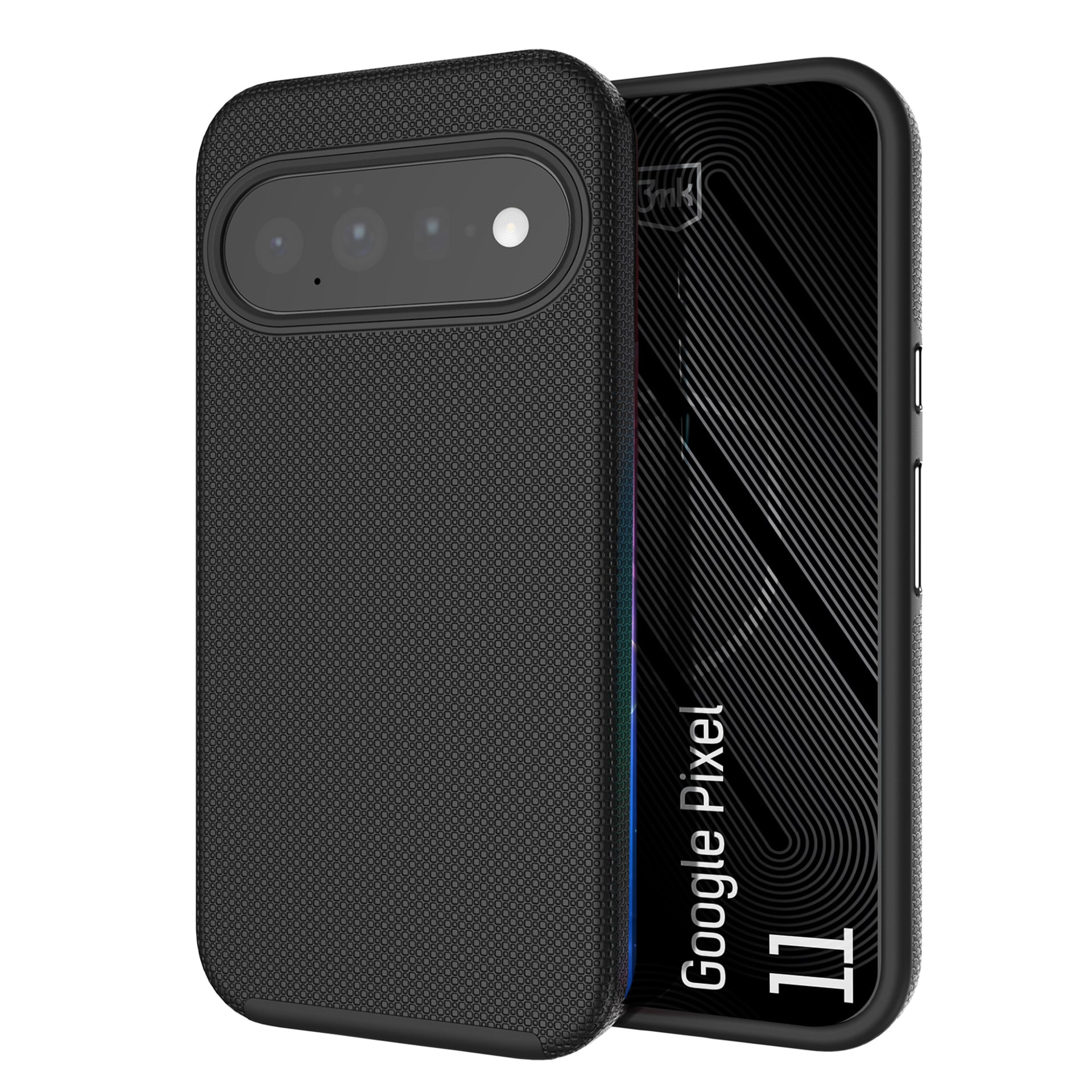 3mk Fortis MagCase Google Pixel 11:lle – musta
