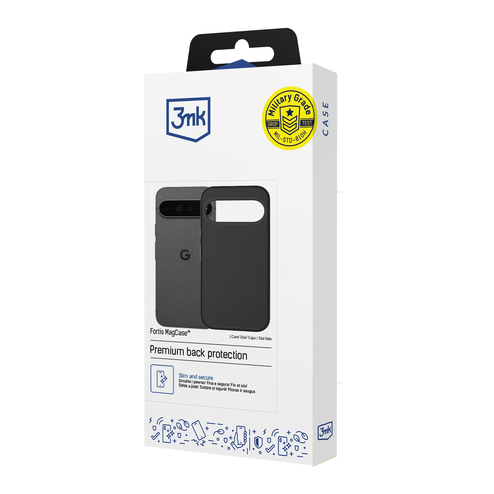 3mk Fortis MagCase Google Pixel 11:lle – musta