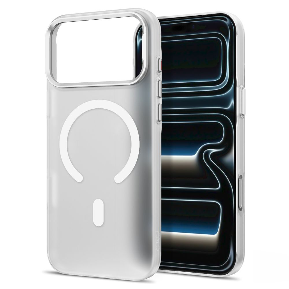 Tech-Protect MagZero MagSafe -suojakotelo iPhone 17 Pro Max / 18 Pro Max - mattavalkoinen