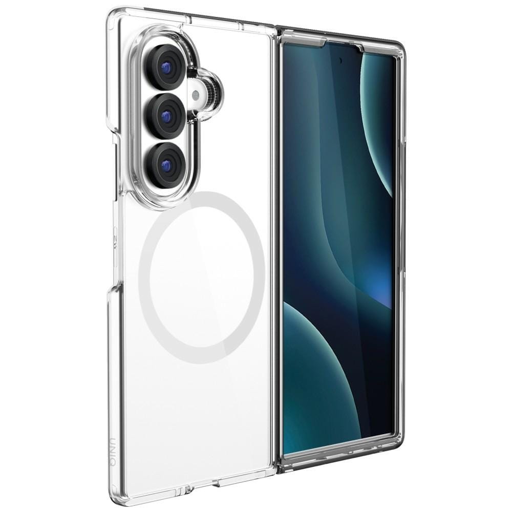 Uniq LifePro Xtreme Magclick -latauskotelo Samsung Galaxy Z Fold 8 Ultra -mallille – läpinäkyvä