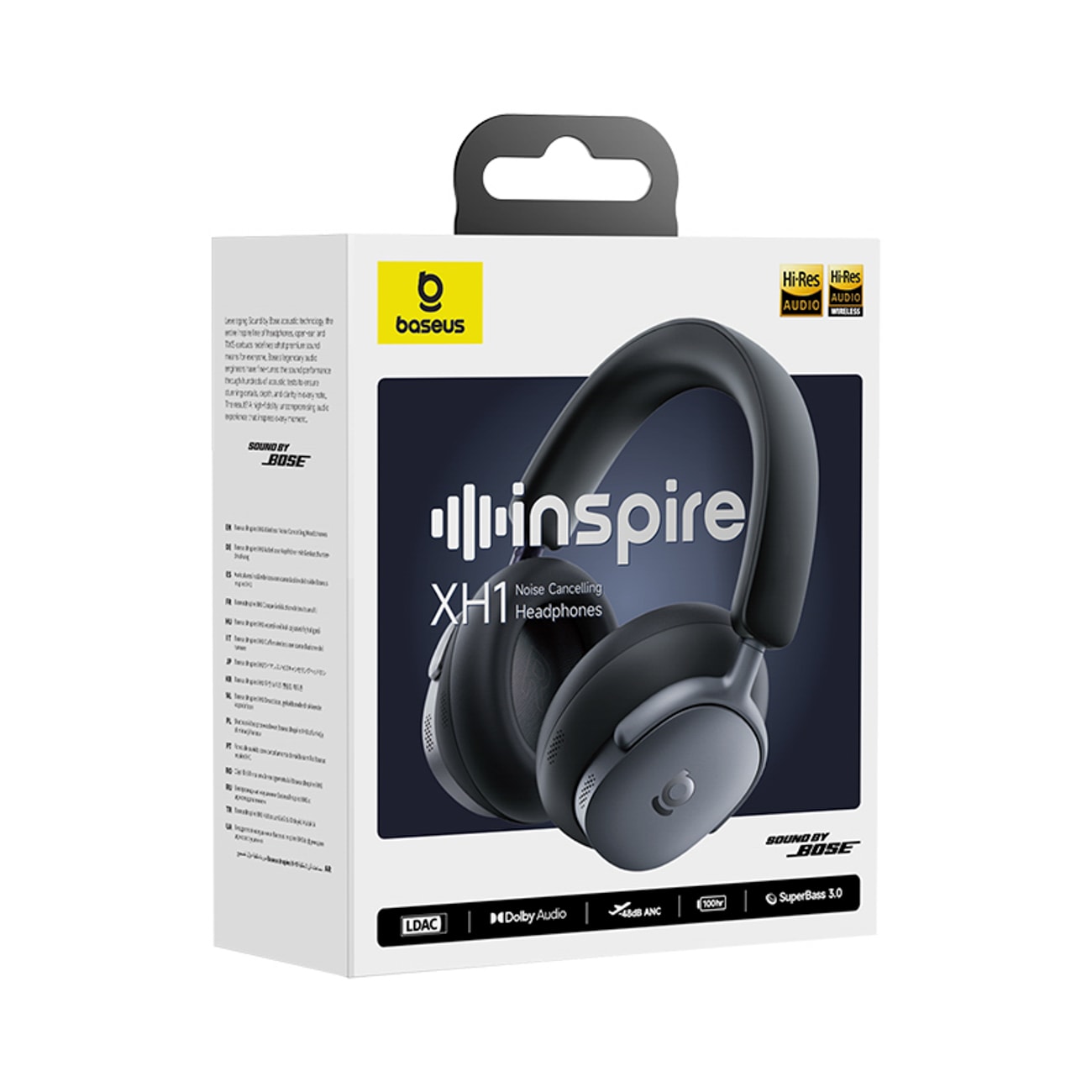 Baseus Inspire XH1 langattomat kuulokkeet – ääni: Bose, ANC, Dolby Audio, Black Hole