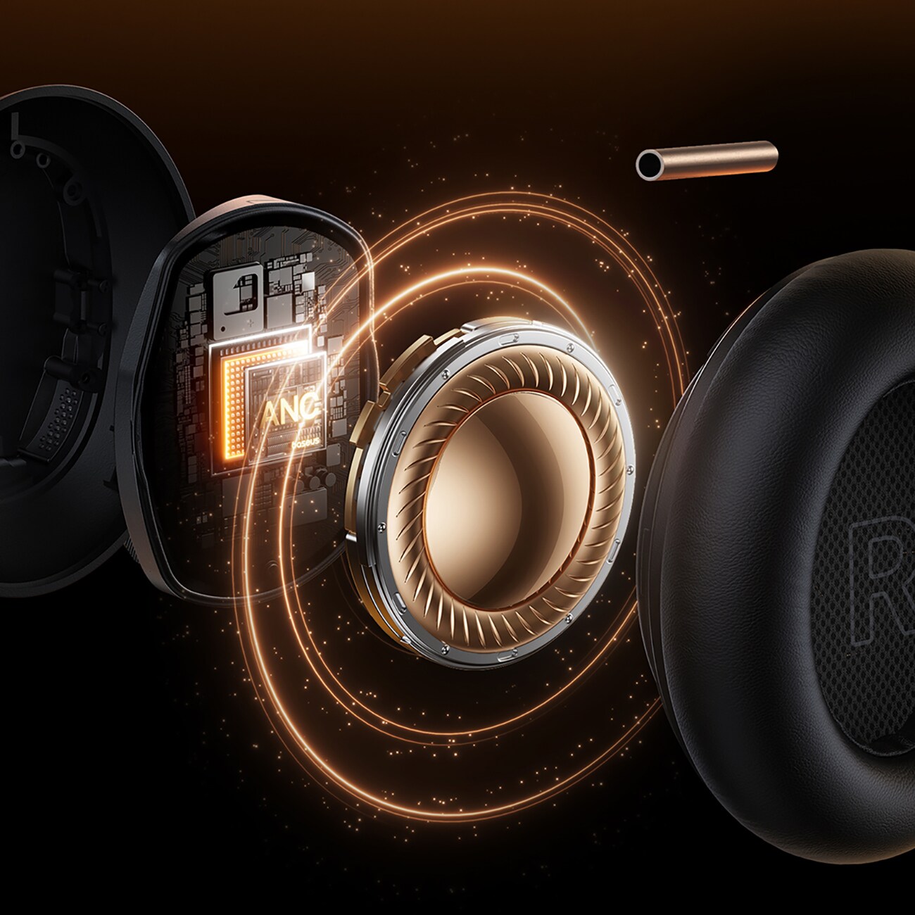 Baseus Inspire XH1 langattomat kuulokkeet – ääni: Bose, ANC, Dolby Audio, Black Hole