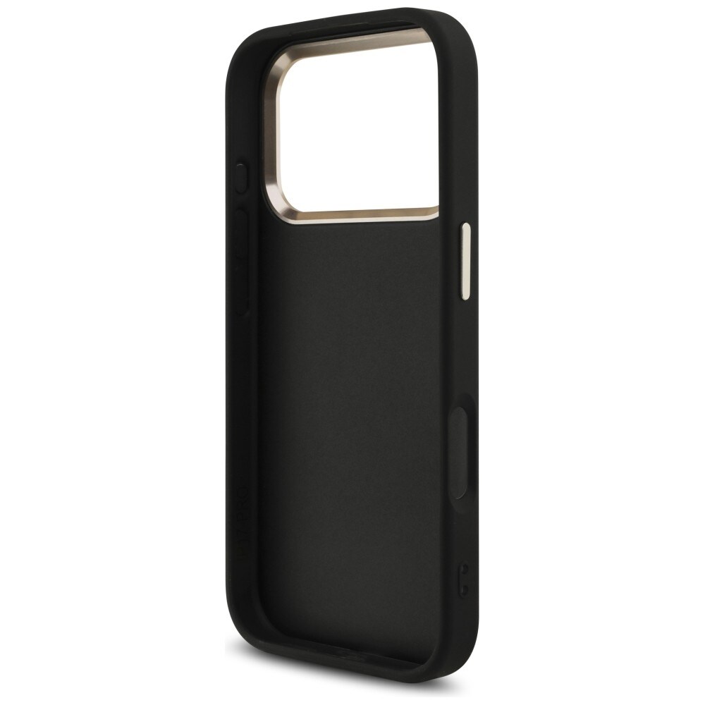 Guess 4G Big 4G Classic -logokotelo iPhone 17 Pro / 18 Pro - Musta ja kulta