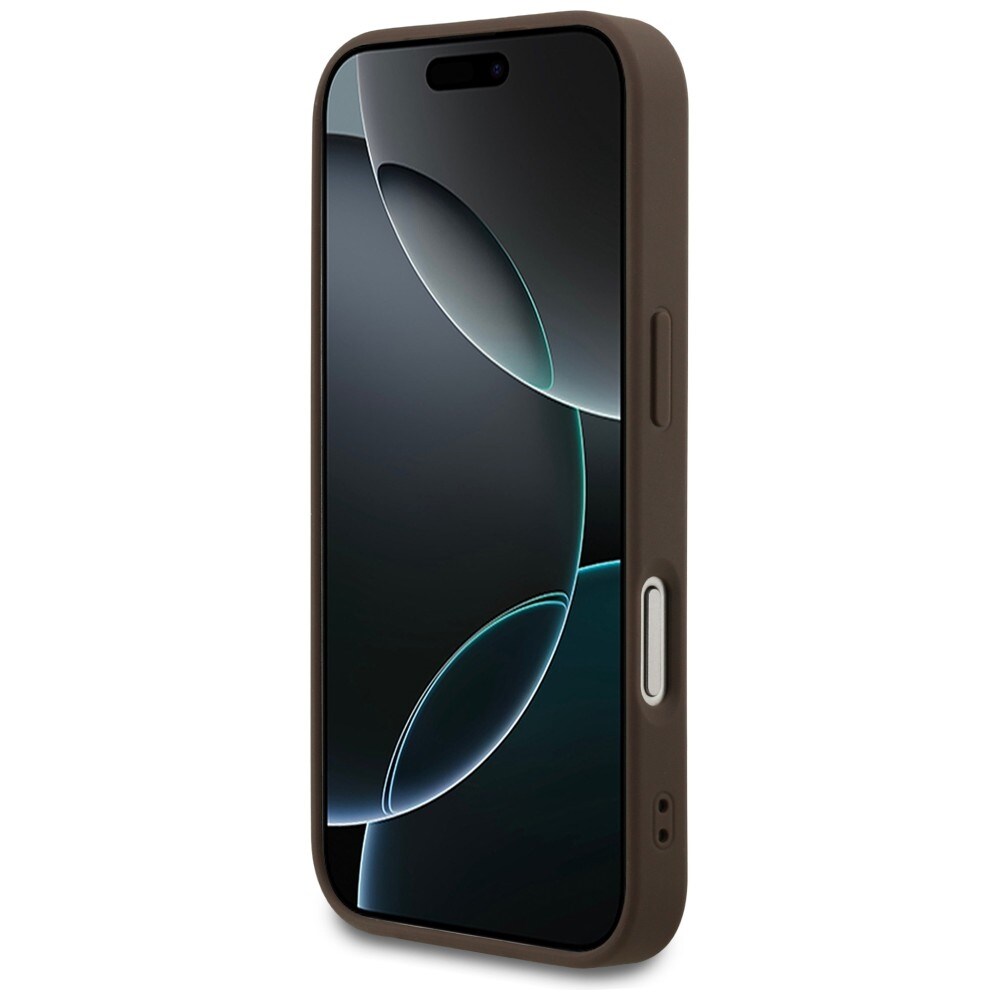 Guess 4G Classic -suojakotelo iPhone 17 Pro / 18 Pro - ruskea