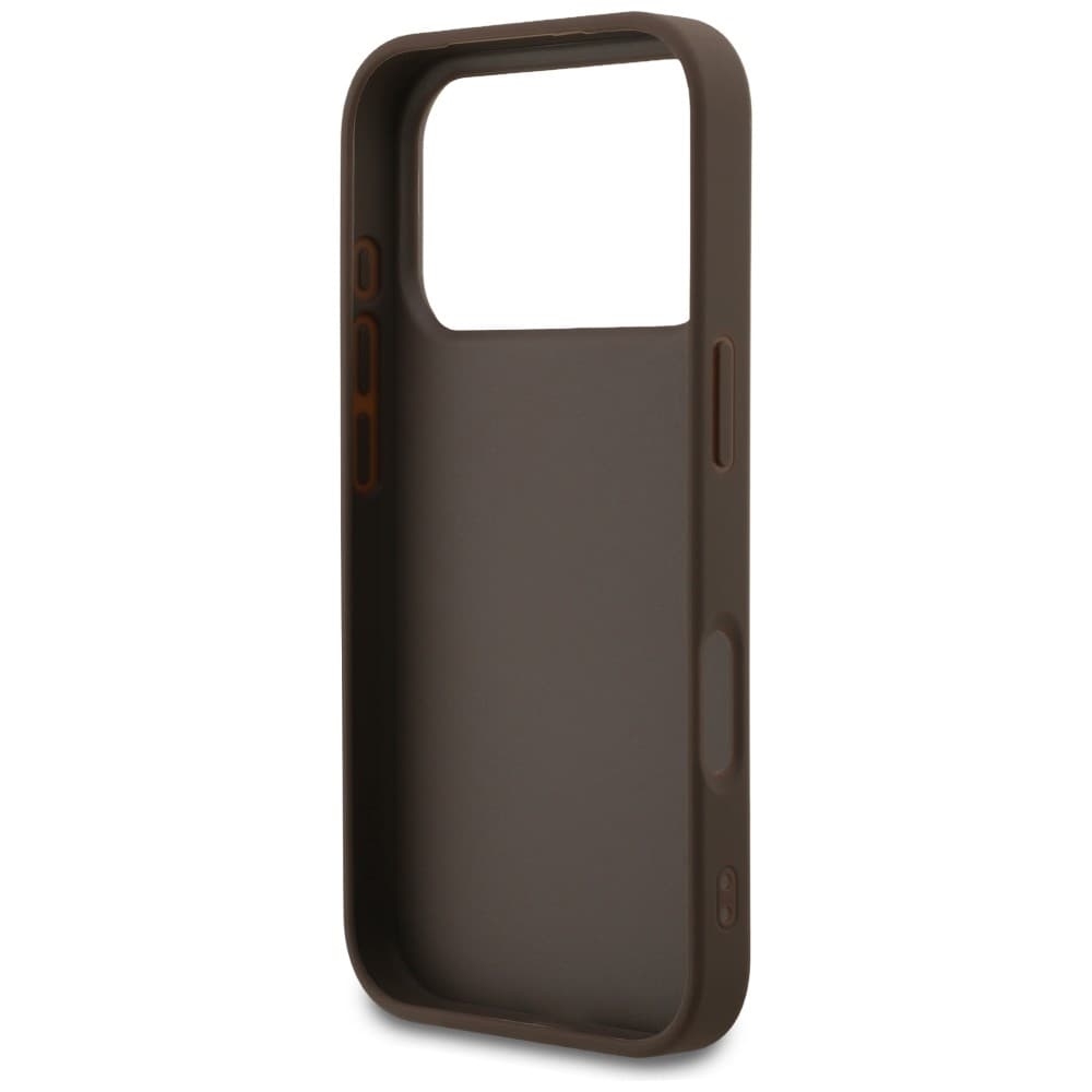 Guess 4G Classic -suojakotelo iPhone 17 Pro / 18 Pro - ruskea