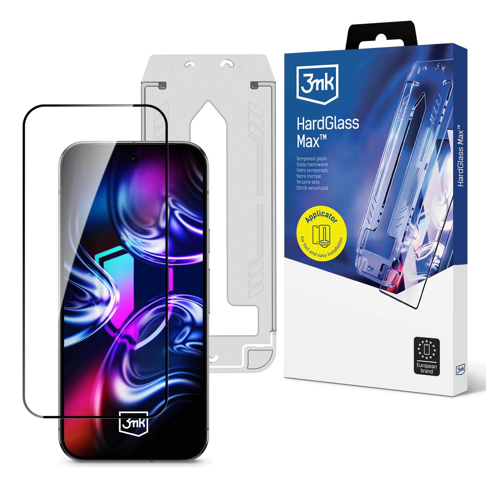 3mk Hardglass Max -karkaistu lasi Google Pixel 10 / 10 Pro / 11 / 11 Pro -malleille