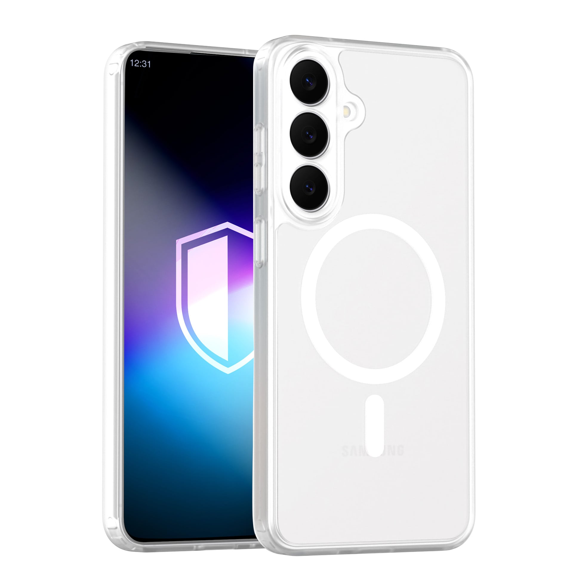 3mk Misty MagCase Samsung Galaxy S26 FE:lle – valkoinen