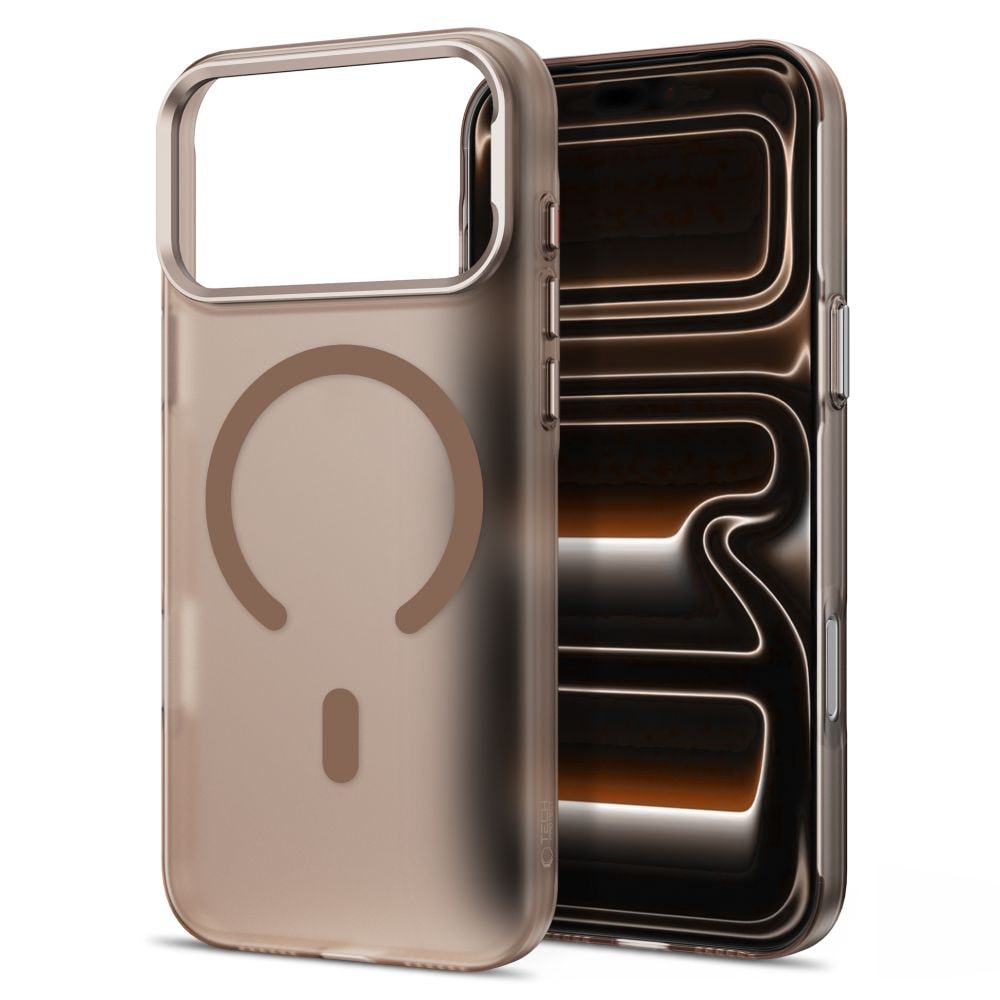 Tech-Protect MagZero MagSafe -suojakotelo iPhone 17 Pro / 18 Pro -ruskea, matta
