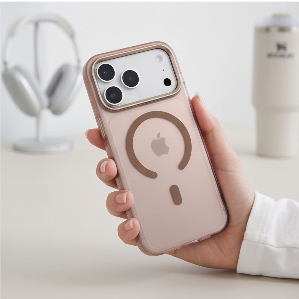 Tech-Protect MagZero MagSafe -suojakotelo iPhone 17 Pro / 18 Pro -ruskea, matta