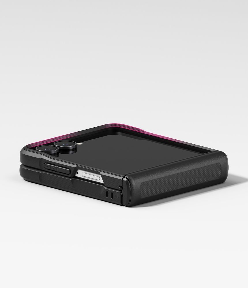Ringke Onyx Flap Magsafe -suojakotelo Samsung Galaxy Z Flip 8:lle – musta