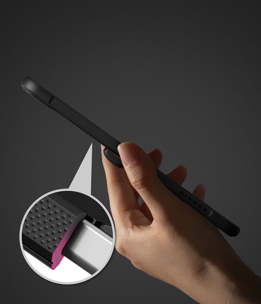 Ringke Onyx Flap Magsafe -suojakotelo Samsung Galaxy Z Flip 8:lle – musta