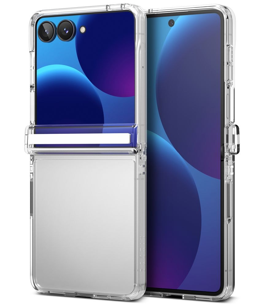 Ringke Fusion Flap -kotelo Samsung Galaxy Z Flip 8:lle – läpinäkyvä