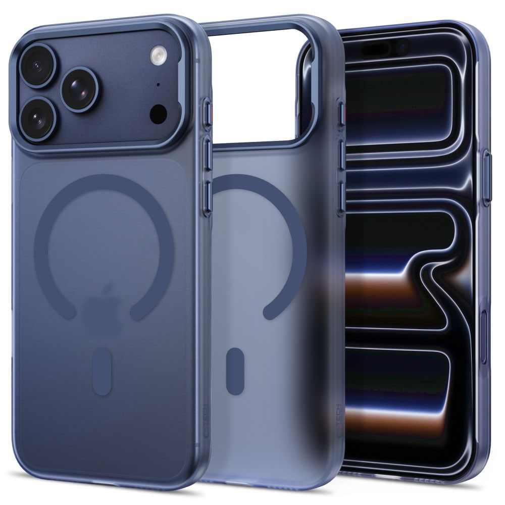Tech-Protect MagZero MagSafe -suojakotelo iPhone 17 Pro Maxille / 18 Pro Maxille – mattamusta