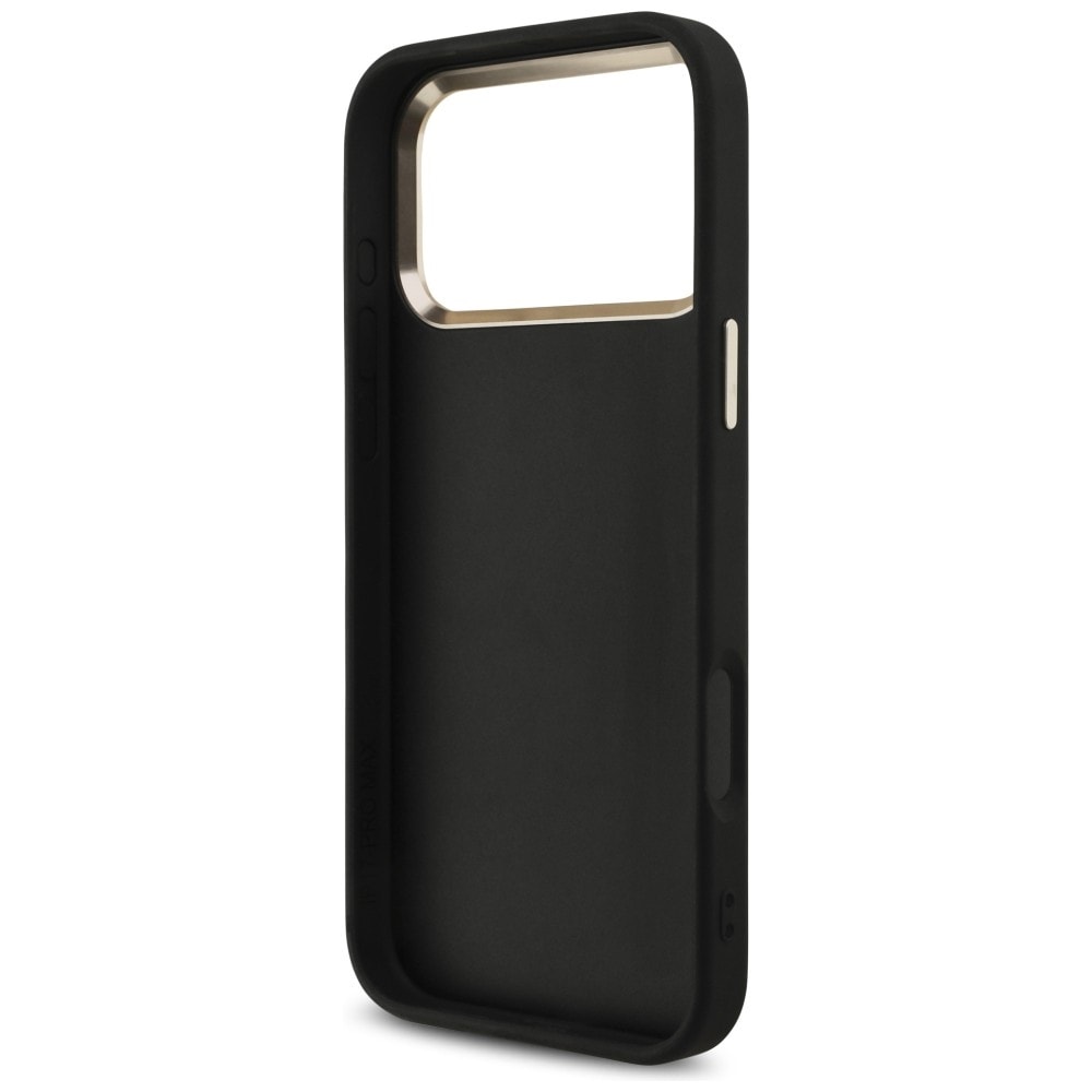 Guess 4G Big 4G Classic -logokotelo iPhone 17 Pro Max / 18 Pro Max - Musta ja kulta