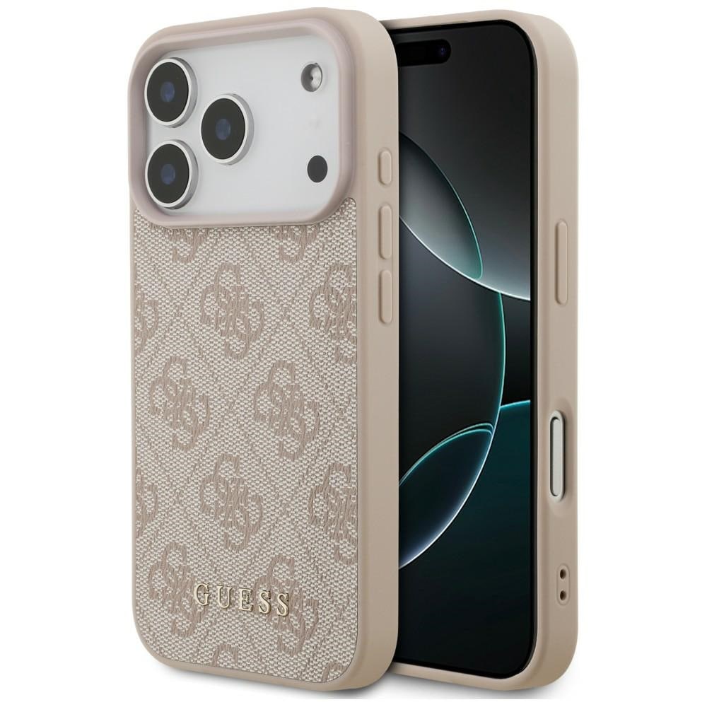 Guess 4G Classic -suojakotelo iPhone 17 Pro / 18 Pro - vaaleanpunainen