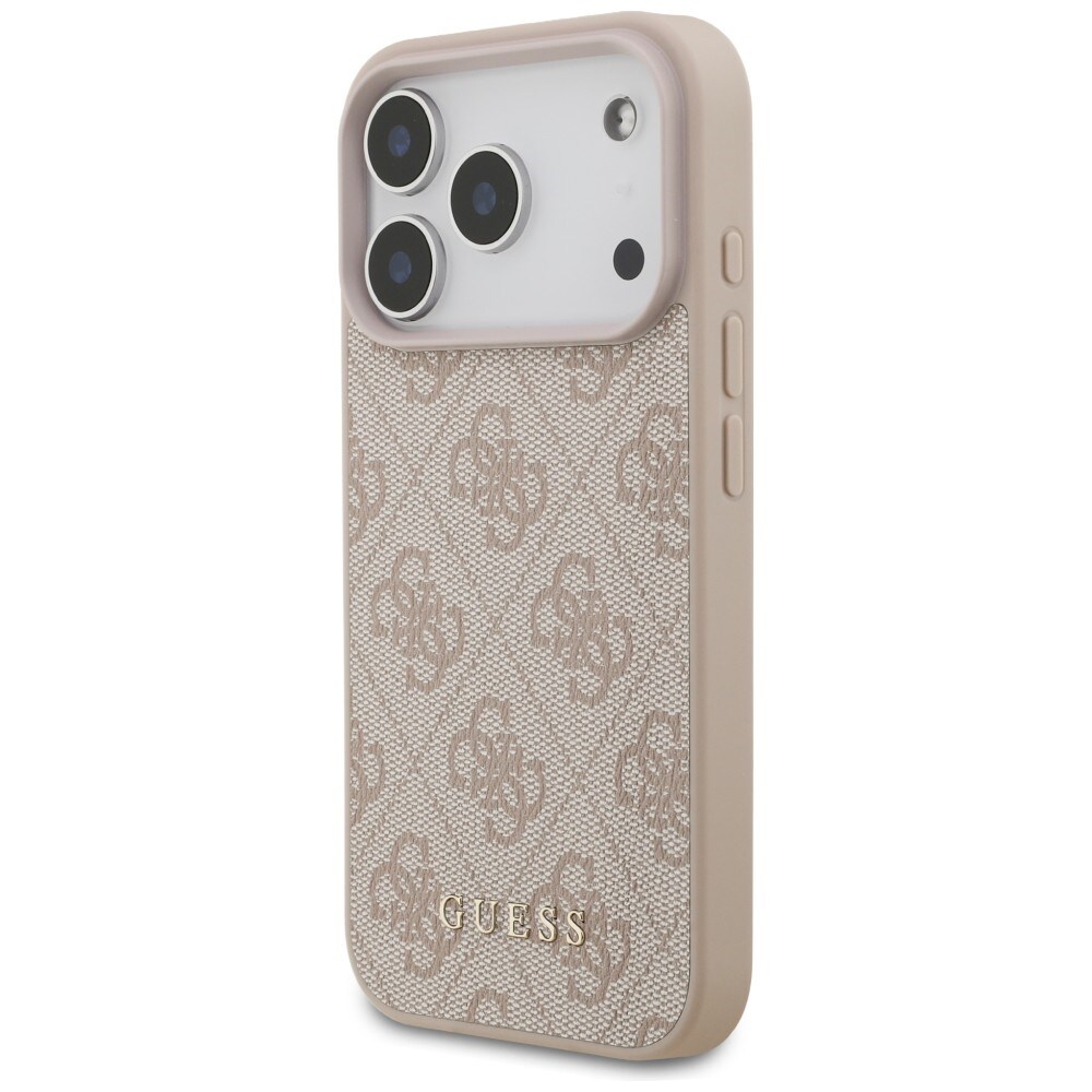 Guess 4G Classic -suojakotelo iPhone 17 Pro / 18 Pro - vaaleanpunainen