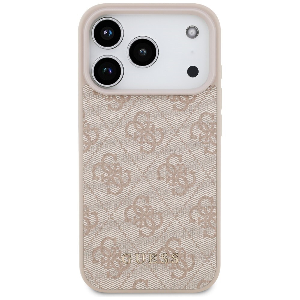 Guess 4G Classic -suojakotelo iPhone 17 Pro / 18 Pro - vaaleanpunainen