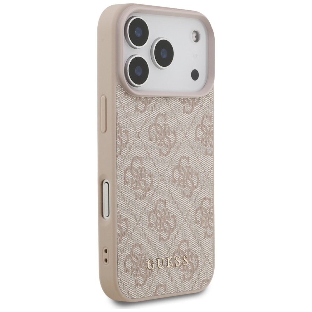 Guess 4G Classic -suojakotelo iPhone 17 Pro / 18 Pro - vaaleanpunainen