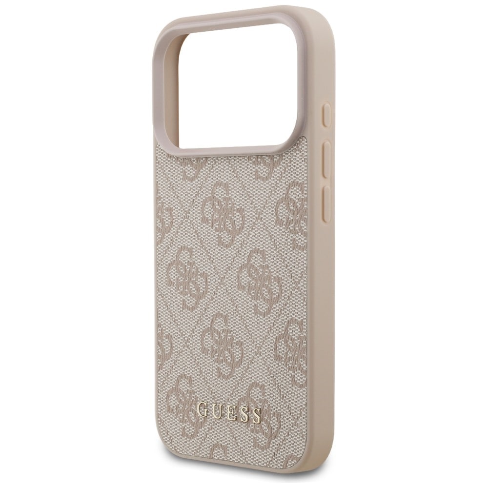 Guess 4G Classic -suojakotelo iPhone 17 Pro / 18 Pro - vaaleanpunainen