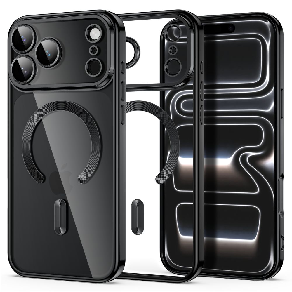 Tech-Protect MagFlex -suojakotelo iPhone 18 Pro / 17 Pro - Musta