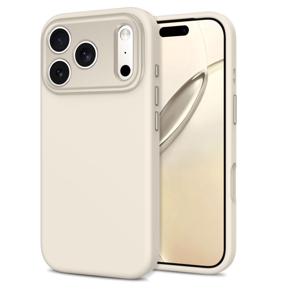 Tech-Protect Uniq MagSafe CC -suojakotelo iPhone 18 Pro Maxille / 17 Pro Maxille – beige
