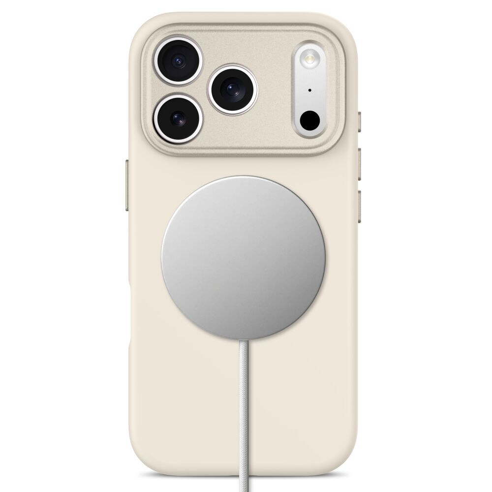 Tech-Protect Uniq MagSafe CC -suojakotelo iPhone 18 Pro Maxille / 17 Pro Maxille – beige