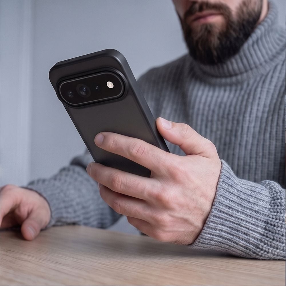 Tech-Protect Magmat -suojakotelo Google Pixel 9 Pro XL / 10 Pro XL / 11 Pro XL - mattamusta