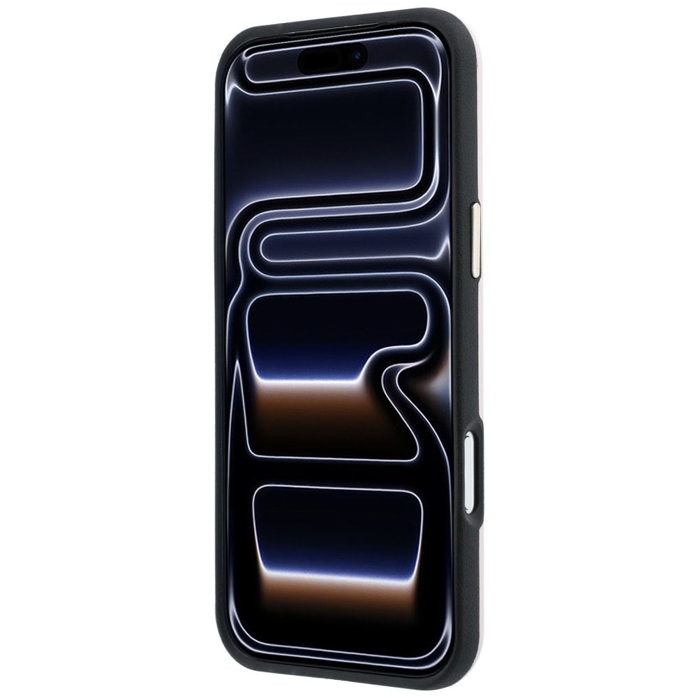 Guess Perforated 4G Gold Logo Magsafe -suojakotelo iPhone 17 Pro Max / 18 Pro Max - vaaleanpunainen