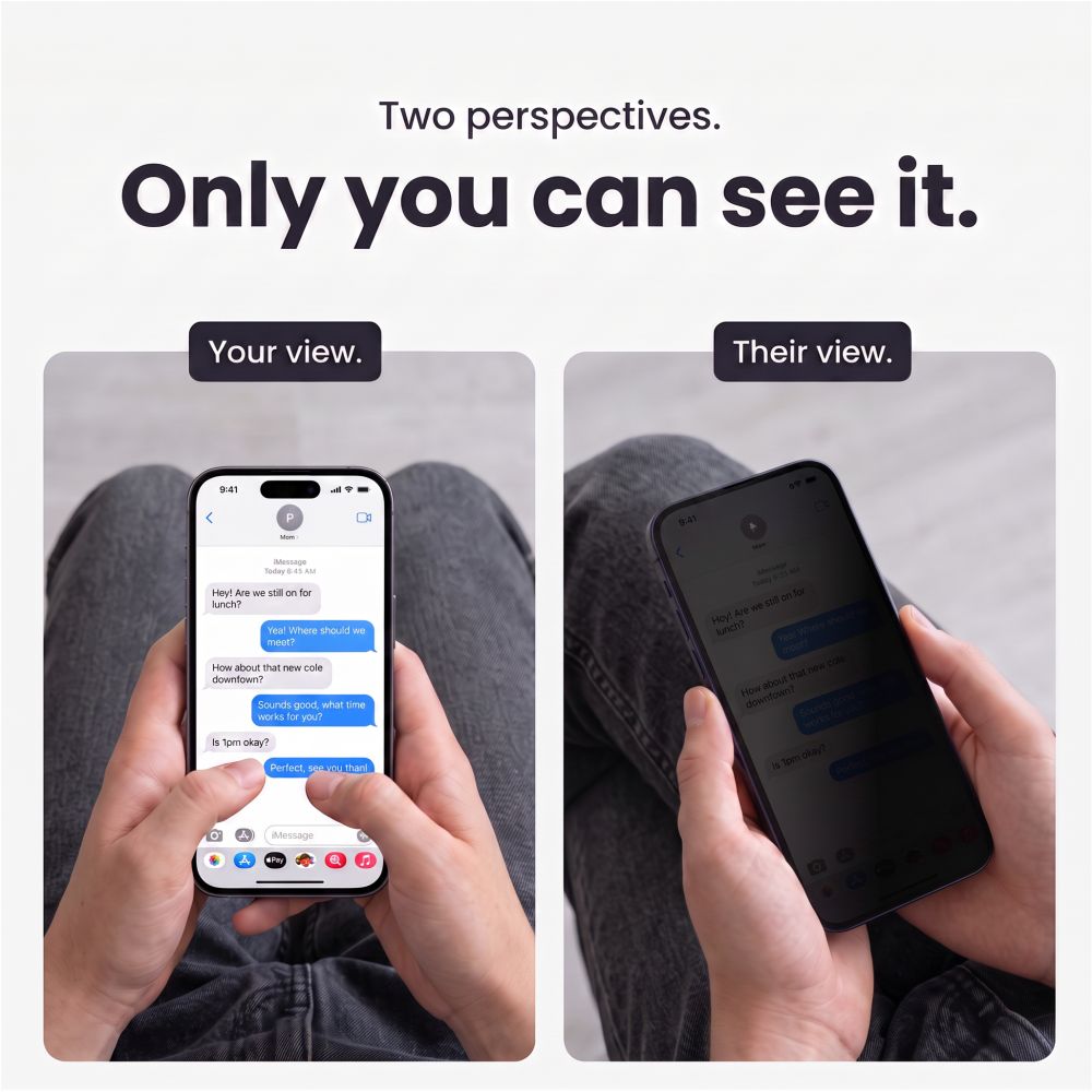 Tech-Protect Glass SPY+ 2 kpl yksityisyyttä suojaava karkaistu lasi iPhone 18 Pro Maxille