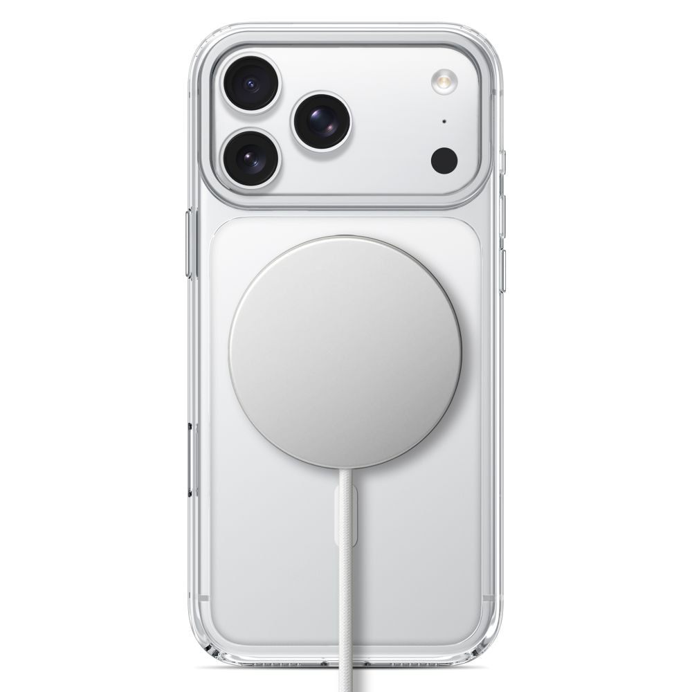 Tech-Protect MagStand MagSafe CC -kotelo iPhone 18 Pro / 17 Pro - Läpinäkyvä