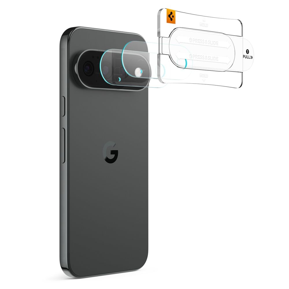 Spigen Optik Pro HD karkaistu lasi, 2 kpl näytönsuojat Google Pixel 11 Pro -puhelimelle