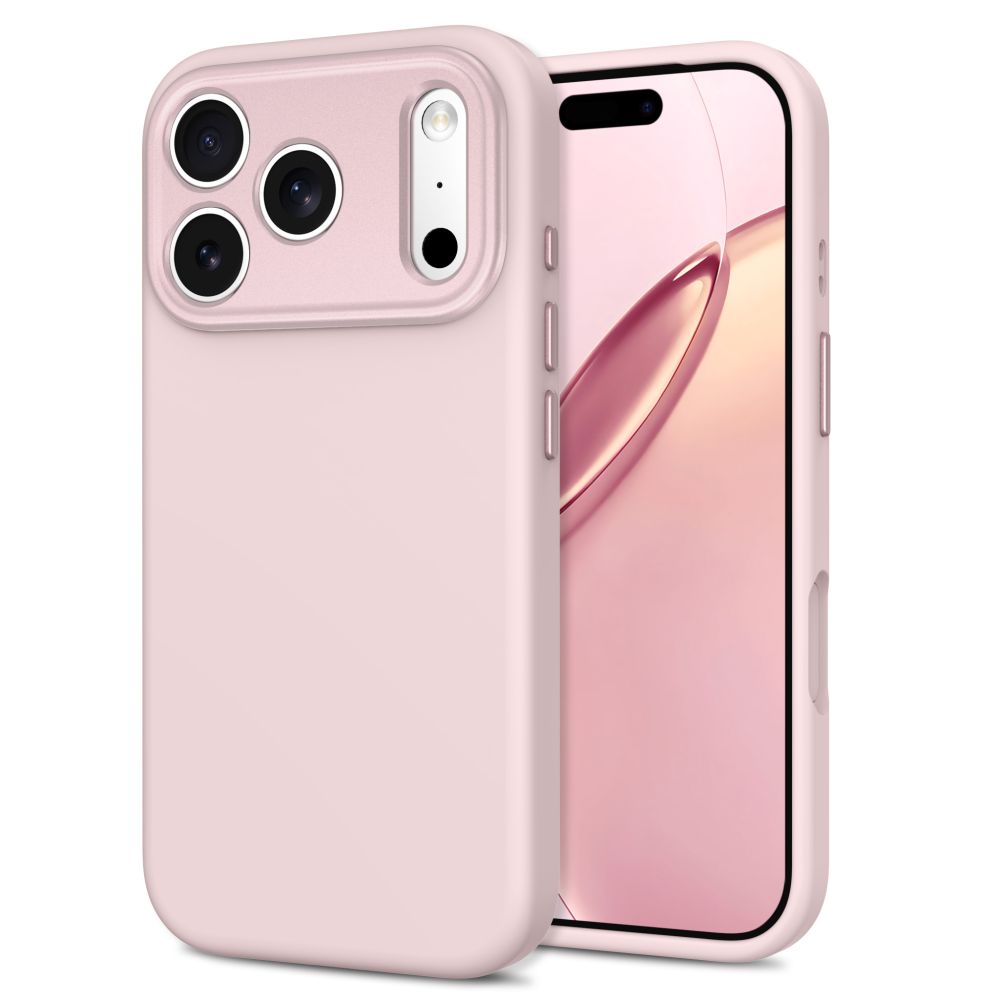 Tech-Protect Uniq MagSafe CC -suojakotelo iPhone 18 Pro Maxille / 17 Pro Maxille – vaaleanpunainen