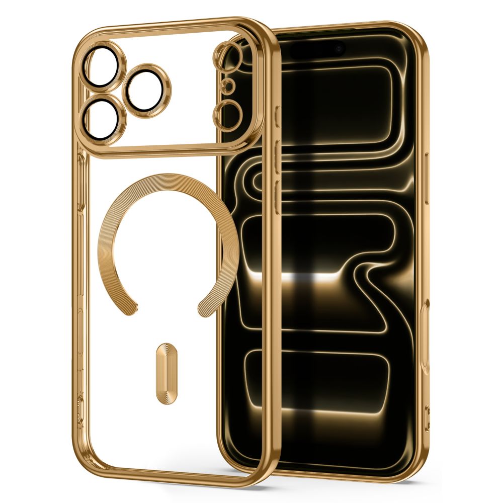 Tech-Protect MagFlex -suojakotelo iPhone 18 Pro Maxille / 17 Pro Maxille – kultainen