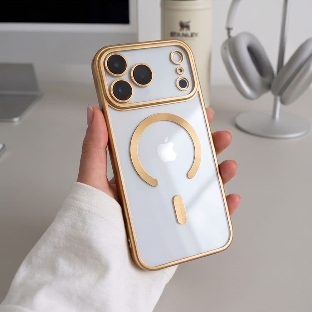 Tech-Protect MagFlex -suojakotelo iPhone 18 Pro Maxille / 17 Pro Maxille – kultainen