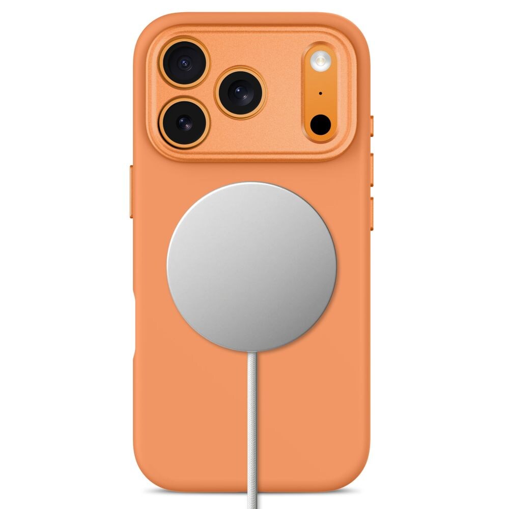 Tech-Protect Uniq MagSafe CC -kotelo iPhone 18 Pro / 17 Pro - oranssi