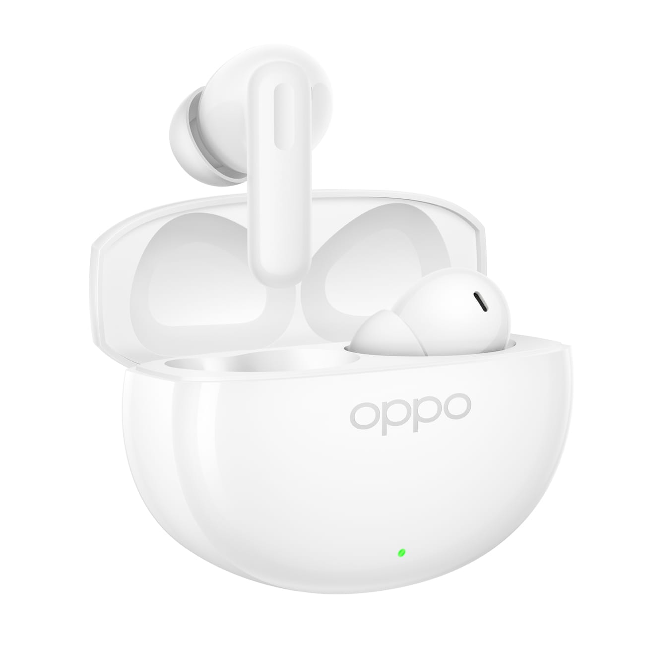 Oppo Enco Air5 -langattomat korvakuulokkeet, ANC ja tekoälykäännös – valkoiset