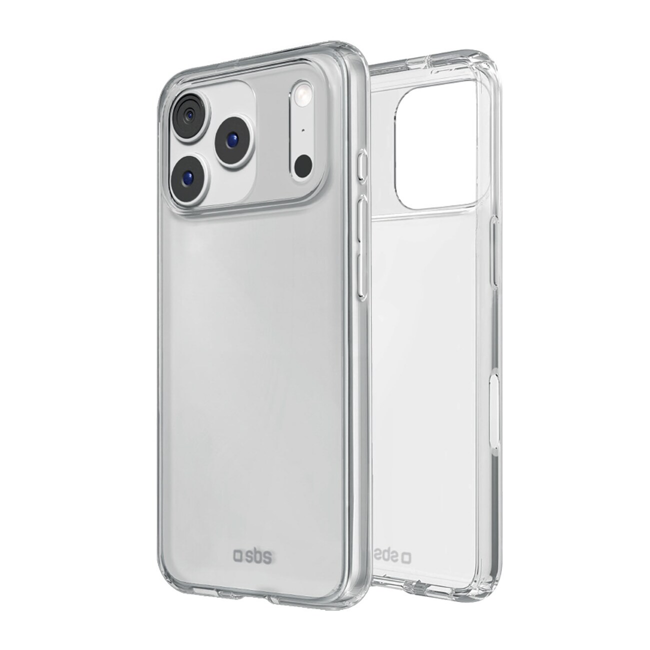 SBS Skinny -suojakuori iPhone 18 Pro / 17 Pro:lle – läpinäkyvä