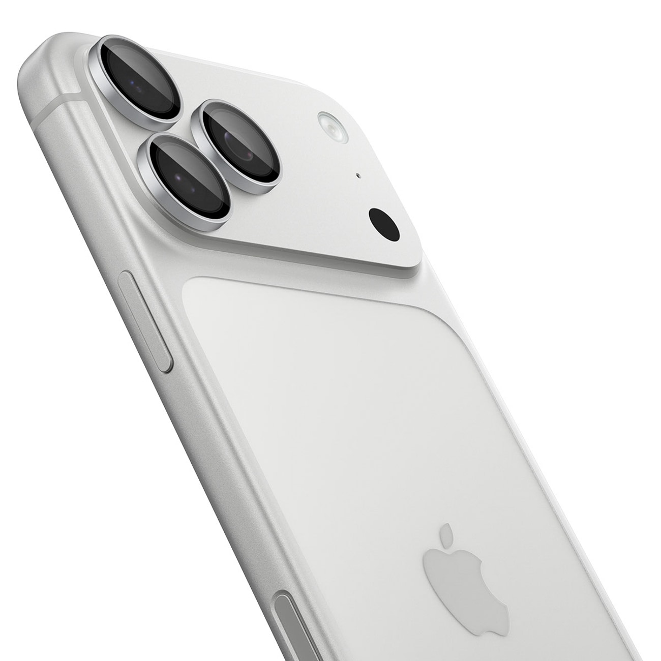 Spigen Optik Pro GLAS.TR EZ FIT kameranäytön suojalasi (karkaistu), 2 kpl, iPhone 18 Pro/Max, hopea
