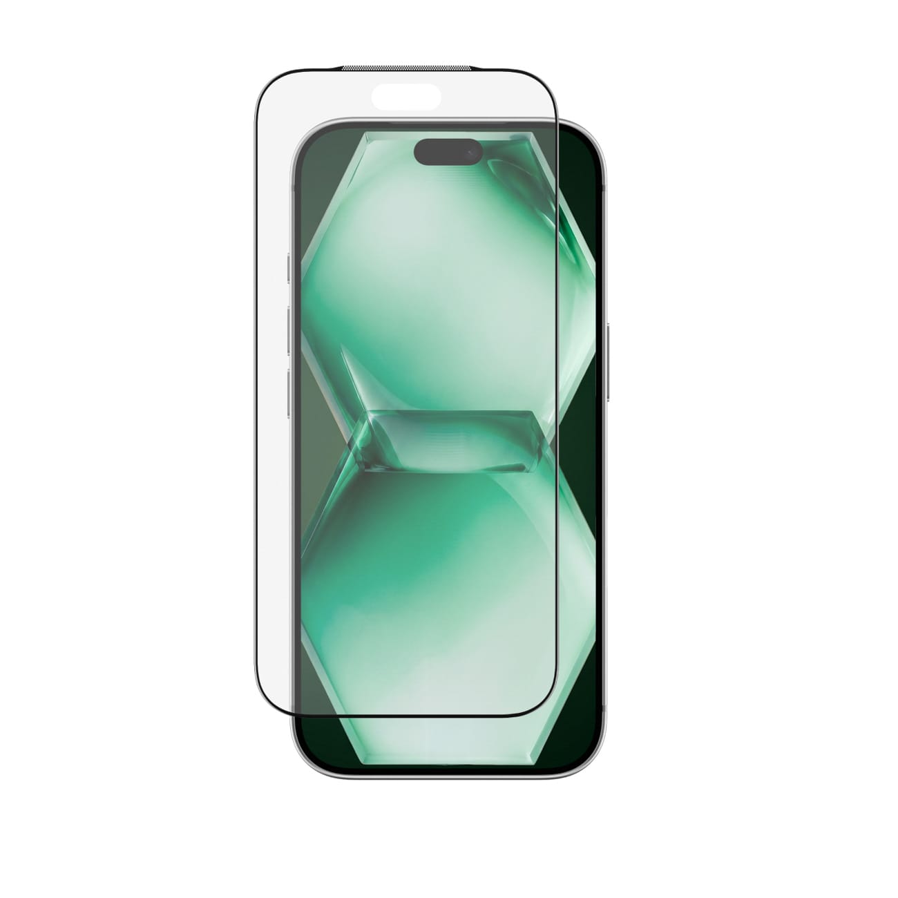 AmazingThing Titan +Care Matte Glass -karkaistu lasi iPhone 18 Pro:lle kiinnityskehyksellä