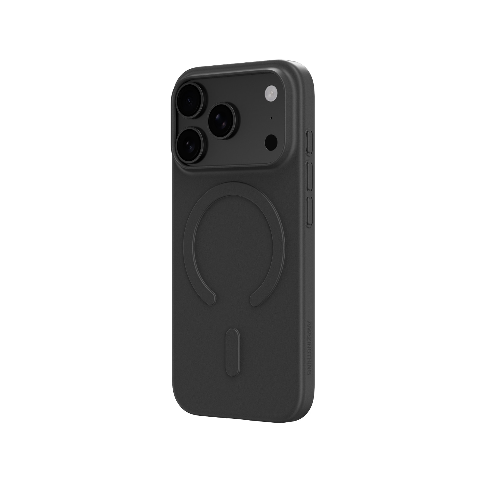 AmazingThing Minimal Air -suojakotelo iPhone 18 Pro Maxille, MagSafe-yhteensopiva – musta