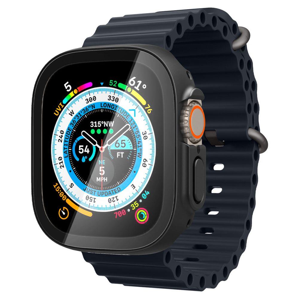 Spigen Thin Fit 360 -suojakotelo Apple Watch Ultra -kellolle (49 mm) – musta