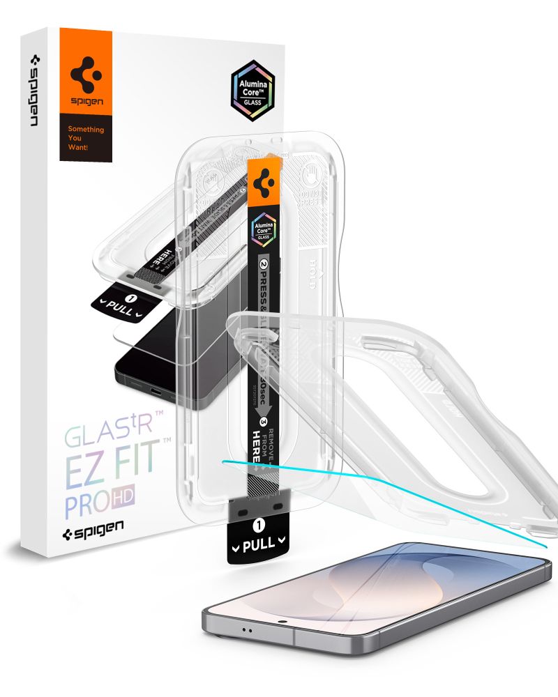 Spigen Glas.tR EZ Fit Pro AC -karkaistu lasi Samsung Galaxy S26 FE:lle